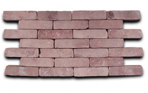 SB Claystone LF Afferdens Rood Rechtop gestraat  24x8x6,5cm A. van Elk BV